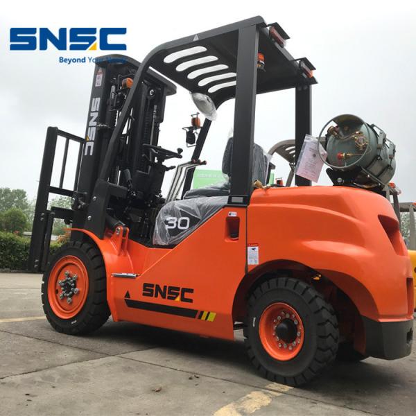 LP Gas Engine 2ton 2.5ton 3ton 3.5ton Duel Fuel Gas Gasoline Forklift with LED Light Options