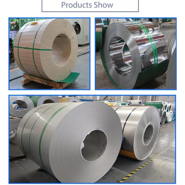 TISCO зеркальные катушки из нержавеющей стали для химического оборудования толщина 0,1 ~ 16 мм