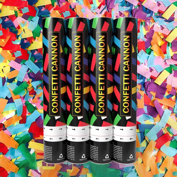 Confetti Cannon Party Supplies 60cm Biodegradable Hand-screwed Gender Reveal Cannons