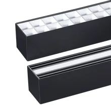 Adjustable 85 deg LED Linear Light Fixture CRI Ra 80 Energy Saving