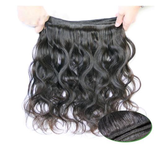 Extensões brasileiras do cabelo do Virgin natural de Unprocessde da cor para mulheres negras