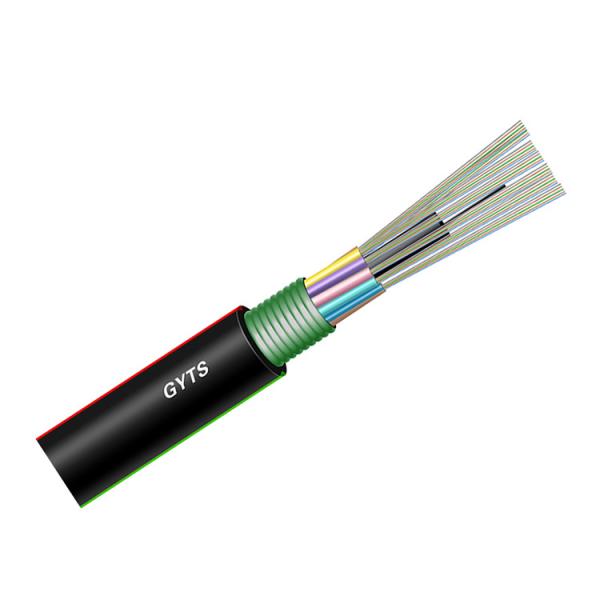 GYTS Fiber Optic Cable 48 Core G652D Steel Central Strength Member