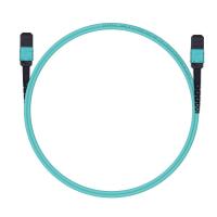Cabo de remendo material MPO da fibra ótica do PVC/homem de MTP e fêmea 850 /1300 Wavelenth