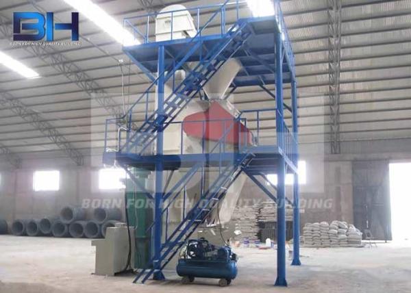 High Efficiency Automatic Dry Mix Plant 20 T/H With Twin Shaft Paddle Mixer