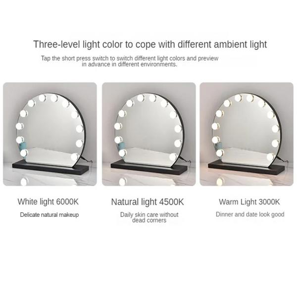 Макияж для тщеславия с подсветной декорацией дома Голливуд с освещением зеркало полное тело свет салона волос