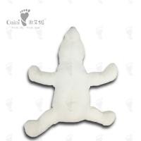 Travesseiro de pelúcia recheado e cobertor de urso polar adequado para crianças 62 x 49 cm