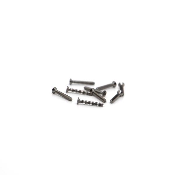 Precision Micro Screws Titanium Polishing Coating Countersunk Head Miniature Screws Use for Automobile M0.5-M3