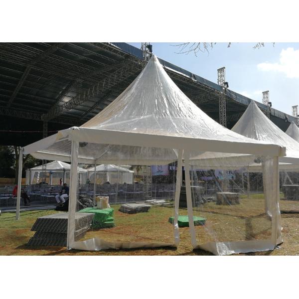 Pagoda Tent 10x10m Commercial Party Bline Tent Alpain Tent 10x10m 6x6m 5x5m With Ceiling And Curtain