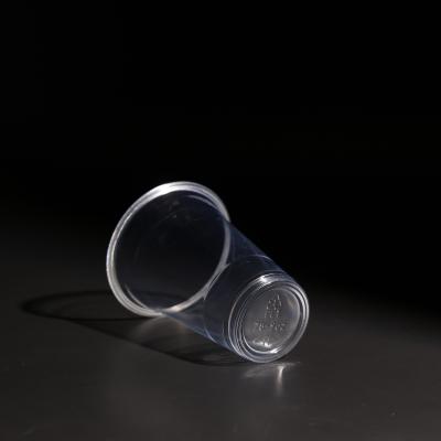 9 oz copos de PET de plástico para bebidas frias Café Boba Chá e suco frio