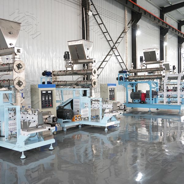 Big Capacity 1-4T/H Single-Screw pet food extruder floating fish feed pellet making machine for sale