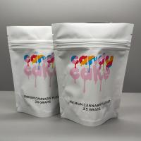 3.5g d'herbe emballage de fleurs touche douce sac Mylar sac Mylar ziplockk sacs debout