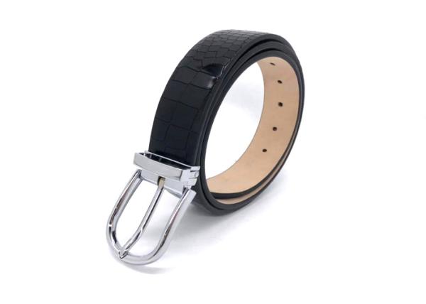 Handcraft Simple Men Leather Dess Belt  / Real Leather Business Belt