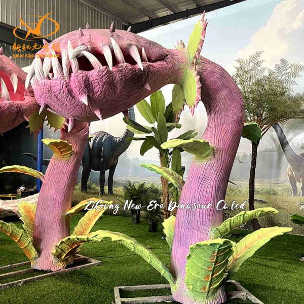 Realistic Animatronic Piranha Plant Simulation for Plant Park and Exhibition