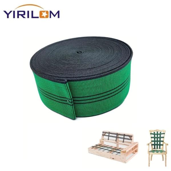 50mm PE Sofa Webbing Tape cinturón de asiento & Sofa Webbing Roll Muebles de accesorios