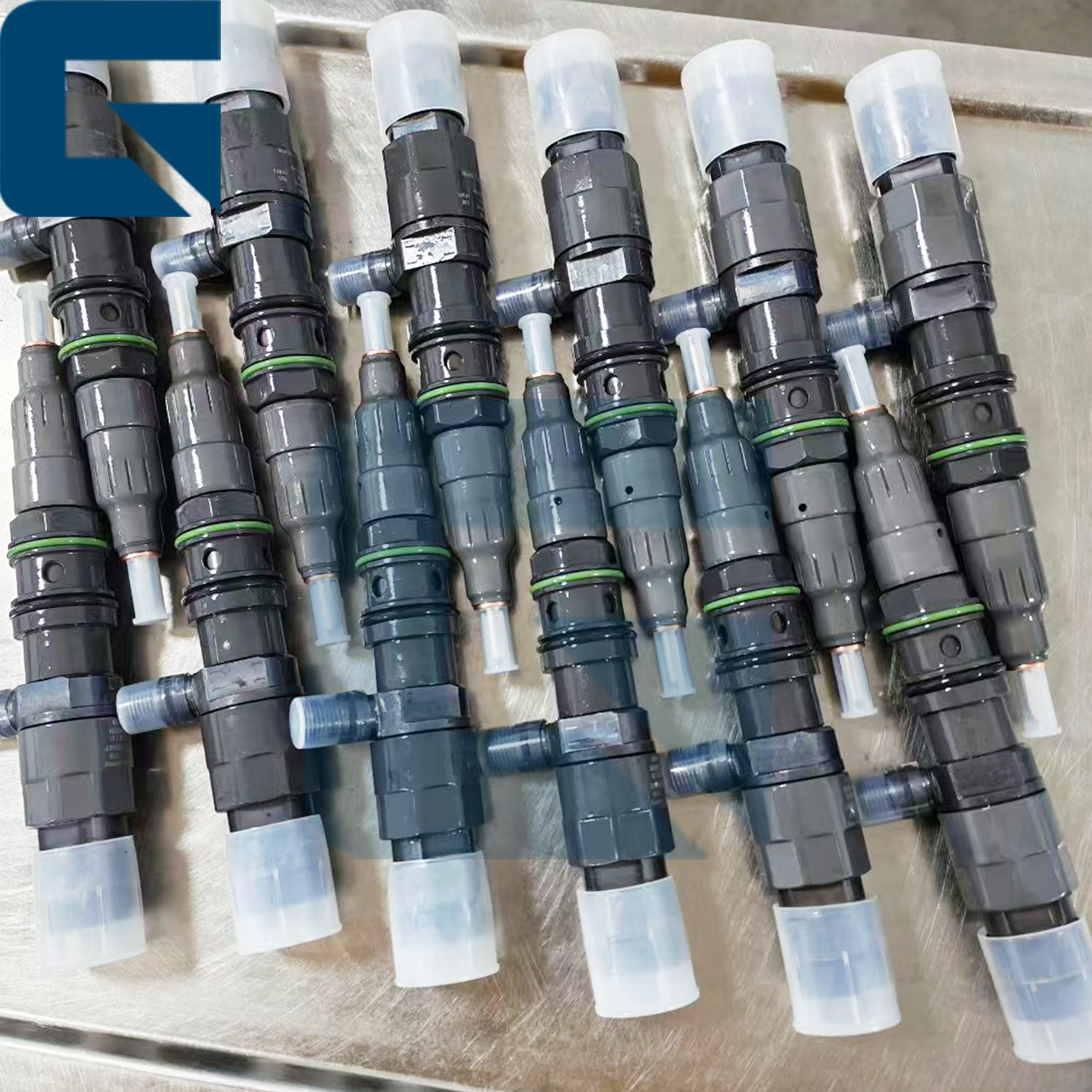 0445120195 Common Rail Injector Diesel Fuel Injector for DD13 DD15 Engine