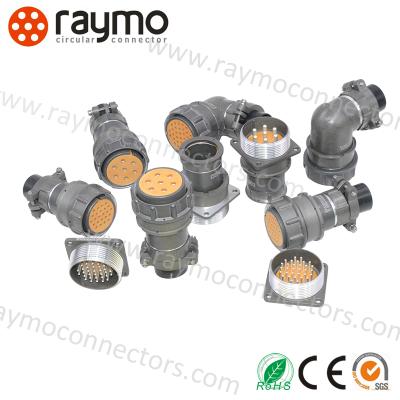 2PM Connector 500 Mating Cycles -60-200C 5-40A Aluminum Alloy