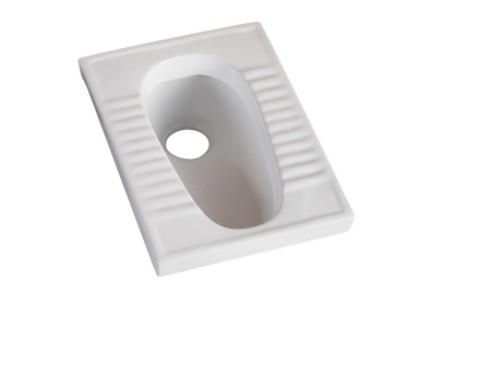 S Trap Toilet Squatting Bowl 600X460X220mm Flush Squat Toilet