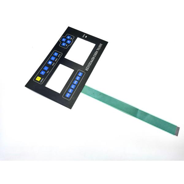 Customizable Embossing Keypad Membrane Switch 3M Adhesive