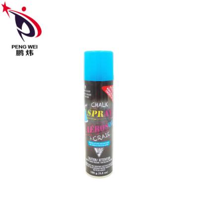Odorless Blue Graffiti Chalk Spray Multicolor Washable 100 Grams