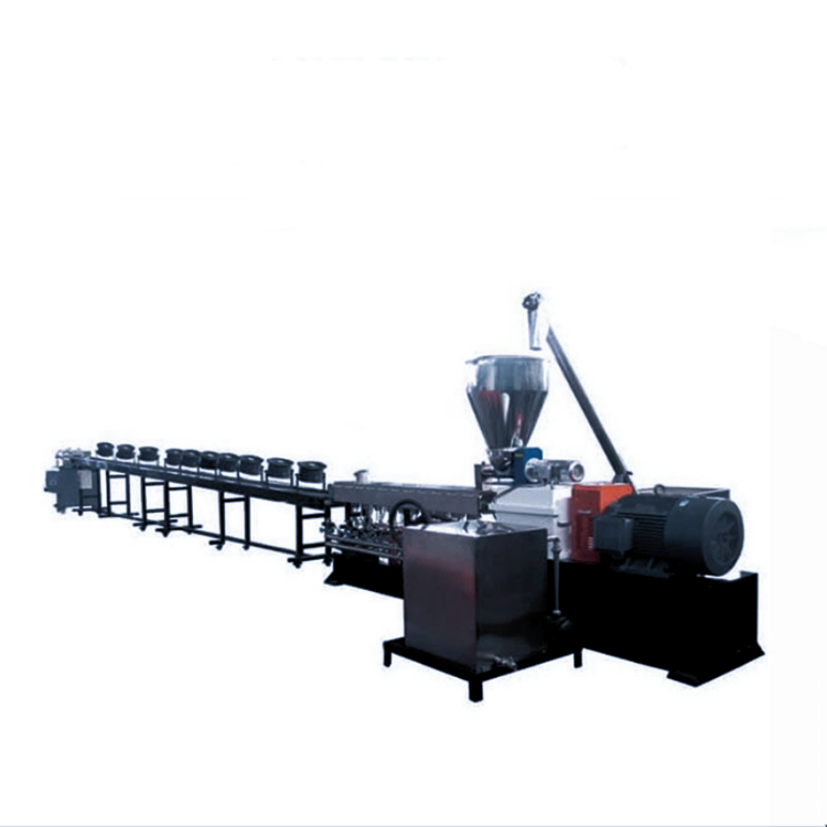 Specialized twin-screw extruder for color masterbatch