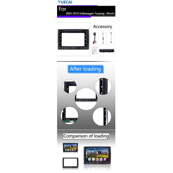 Volkswagen Touareg Android Head Unit 9 дюймовый VW Touareg Android Радио