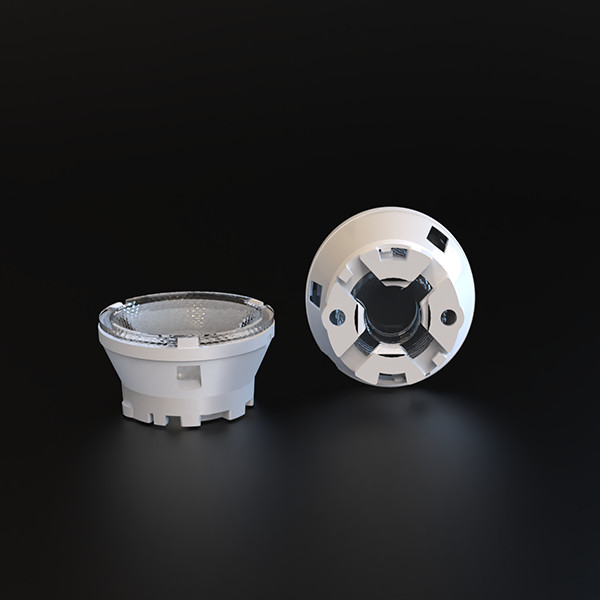 PC Material RGBW Color Mixing LED Lens with 15° Beam Angle for Spot and Down