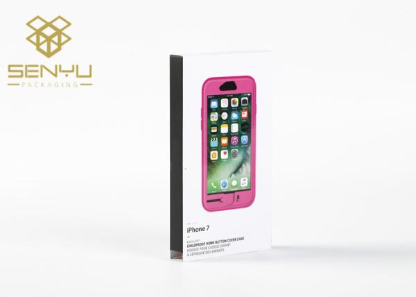 CMYK Prinitng Mobile Cover Packaging Box Information Blister Package