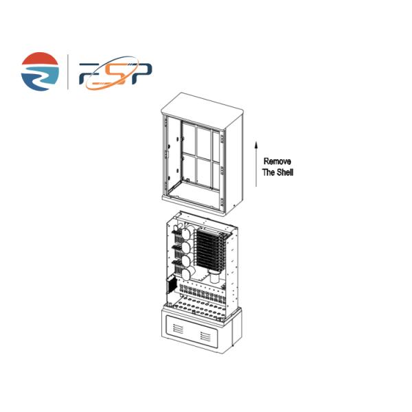 IP65 Outdoor Waterproof Fiber Distribution Cabinet FDC 01 for Optical Connector SC FC