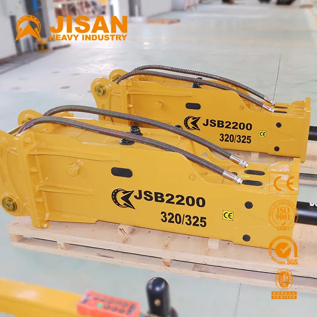 Highly Durable Hydraulic Rock Breaker For Excavator Demolition And Construction