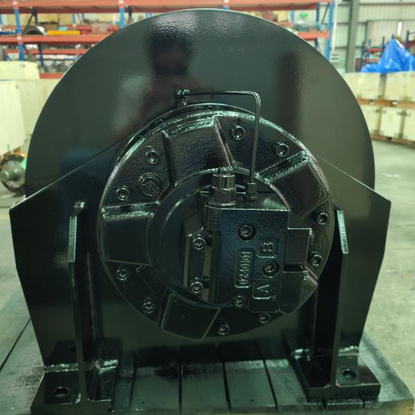 50KN Hydraulic Winch With GM Motor For Crane and Marine Mooring Anchor Winch 11000LBS
