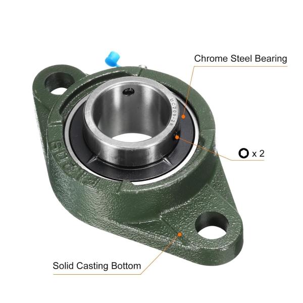 UCFL209 28 Pillow Block Bearing Chrome Steel Low Friction Ball Bearings Self Aligning