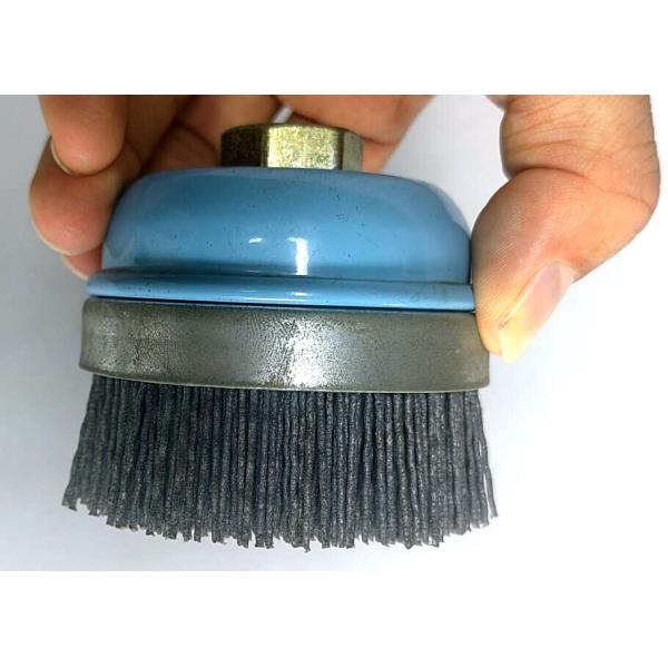Durable 3 inch Nylon Abrasive Cup Brush for Removing Paint and Corrosion