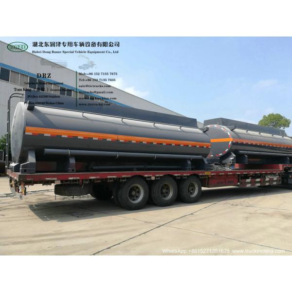 Chemical Acid Tank Body Chemical Liquid Tanker Body with Container Locks Trailer Road Transport WhsApp:+8615271357675