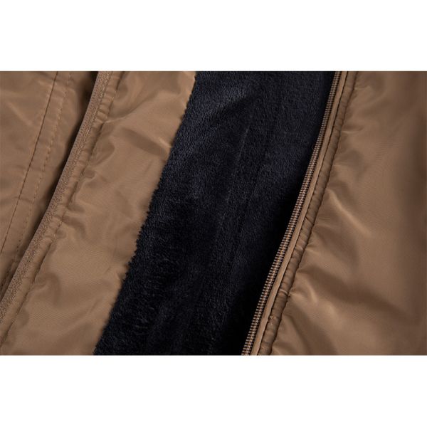 280 gsm Water-resistant Fleece Lined Workwear Jacket for Winter with NASA Embroidery
