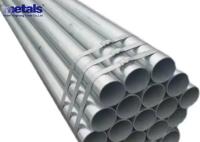 Tubo de aço galvanizado 1/2 a 48 polegadas tubo redondo de aço carbono