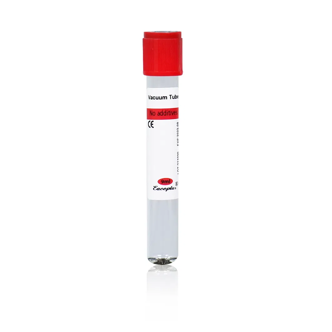 Siny Factory Direct Disposable Vacuum Blood No Additive Tube Collection Tube System with ISO 13485