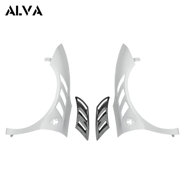 Ferrari SF90 Replacement Dry Carbon Fiber Body Kits With Trunk Lid Front Bumper Front Fenders Side Skirts Rear Bumper Rear Wing