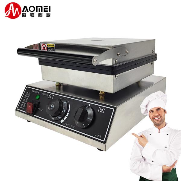 Electric Non-stick Lolly Waffle Making Machine for Commercial Kitchens and Restaurants