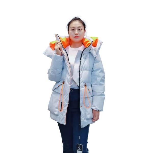 FODARLLO YF22531 Ladies Warm Hooded Cotton-padded Clothes Women Slim Long Winter Jackets Women Coats