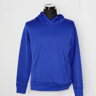 Revestimento encapuçado grosso morno do disjuntor de vento da camiseta de Royalblue do revestimento da camiseta