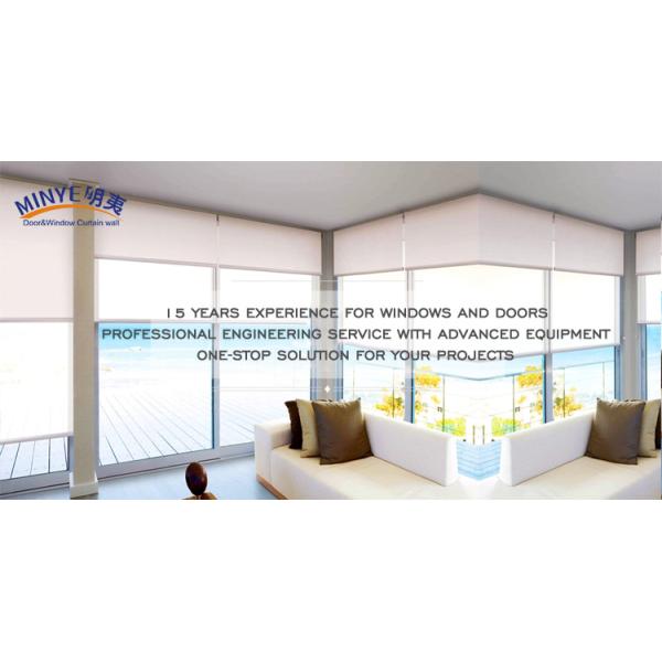 EPDM Rubber Strip Design Style Modern Aluminum Frame Casement Window Picture Window