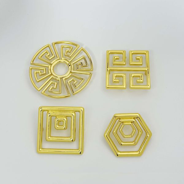 High-quality Decorative Sofa Buttons Modern Plastic Petal Decorative Accessories