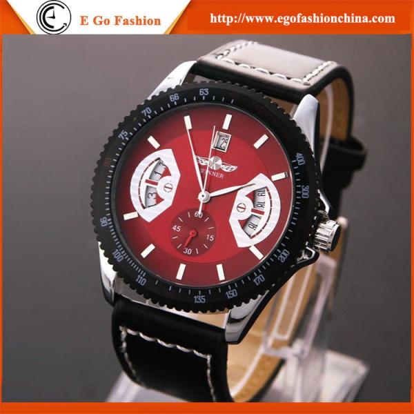 WN01 Mechanical Movement Mechanic Watches Man Leather Watch Hollow Out Rose Gold Watches