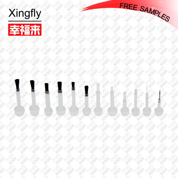 Изогнутые лаки для ногтей для бутылок для ногтей с винтовой крышкой