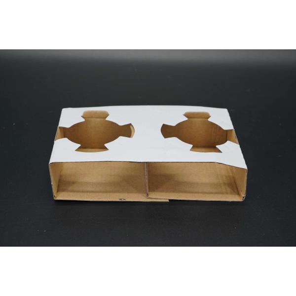 New Disposable Coffee Takeout Holder Cafe Milk Restaurant Packing Tools Holders Take Away Paper Cup Holder Tray