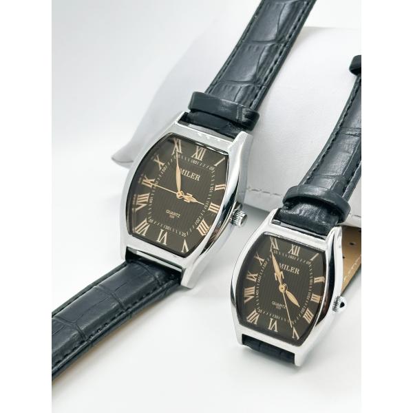 Нержавеющая сталь Овальный циферблат Светящийся пара наручные часы 30м водостойкие