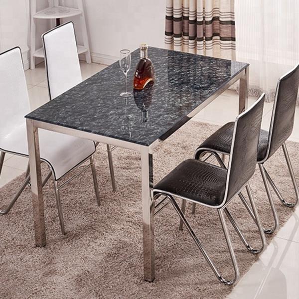 Home Decor Furniture Glass Top Dining Table And Chairs For Dining Room