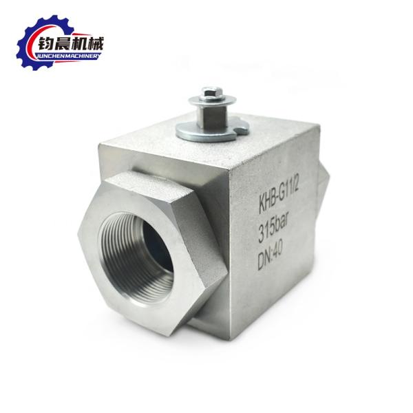 KHB-G11/2 Stainless Steel High Pressure Hydraulic Ball Valve for Customized Support