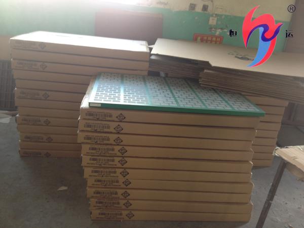  Wave Type Shale Shaker Screen , Oil Vibrating Screen 2/3 Layer 695*1050