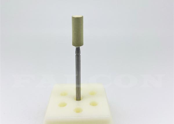 Cylinder Sintered Diamond Disc Green Zirconia Mounted Grinding Stone 5mm Diameter